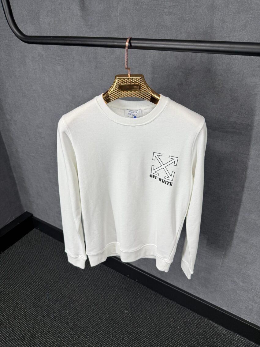 Off-White White Sweater Kruis