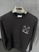 Off-White Black Sweater Kruis