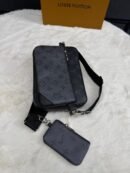 Louis Vuitton Trio Bag Grey Black