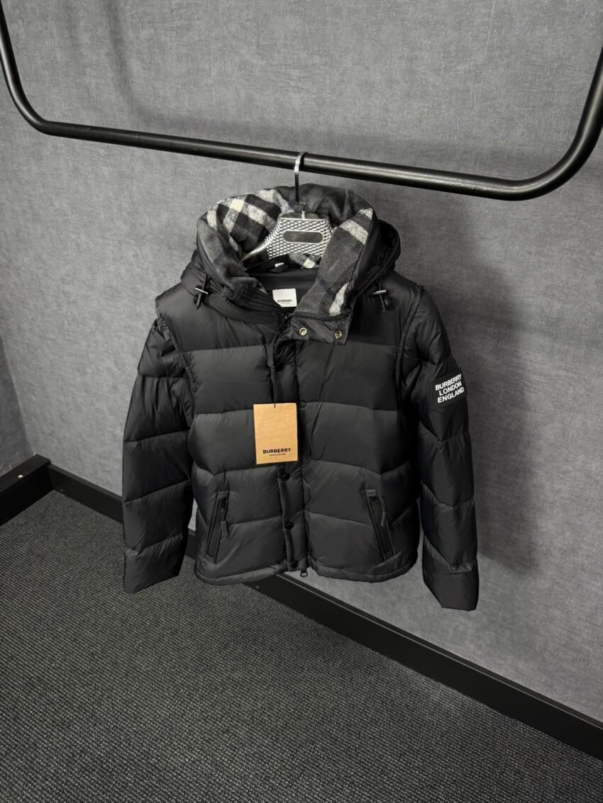 Burberry Lockwell Puffer Black Jacket High Quality #xadv