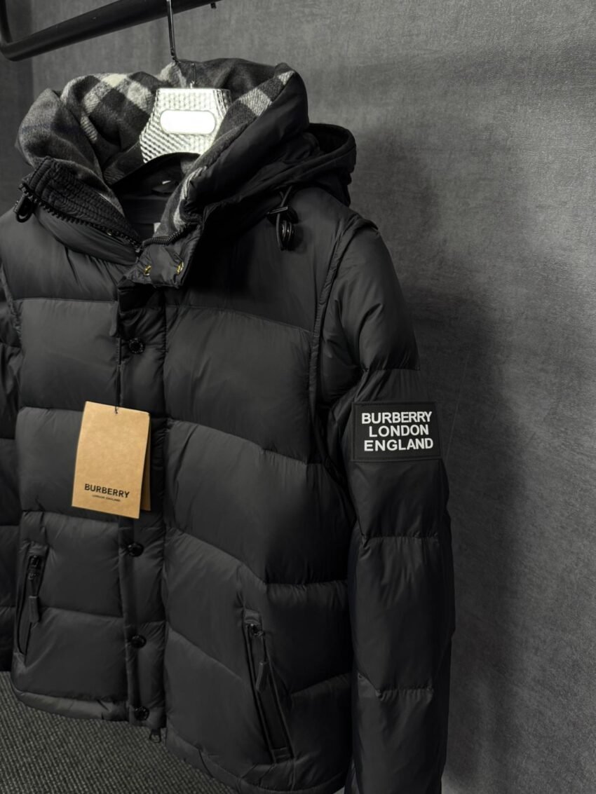 Burberry Lockwell Puffer Black Jacket High Quality #xadv - Afbeelding 2