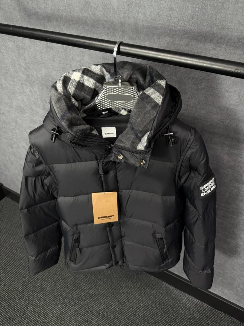 Burberry Lockwell Puffer Black Jacket High Quality #xadv - Afbeelding 3