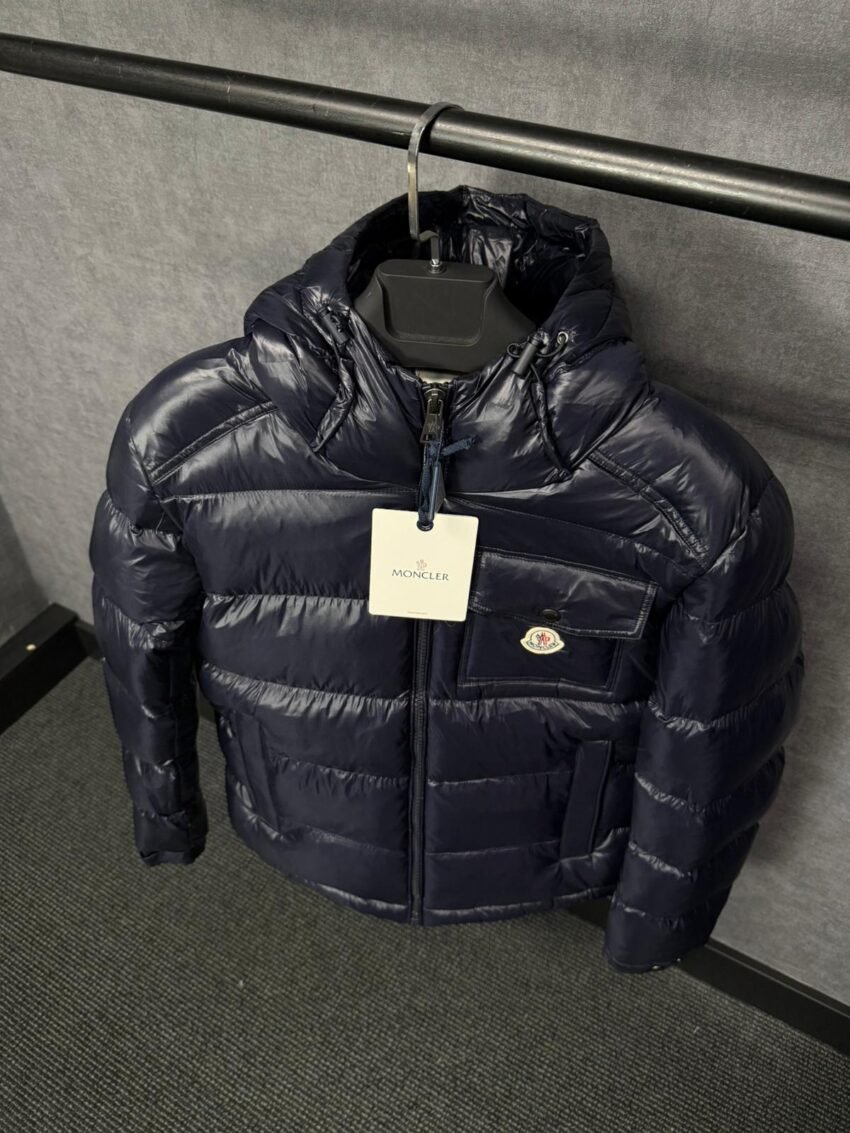 Moncler Wollaston Blue Winter Jacket + NFC LOGO - Afbeelding 2