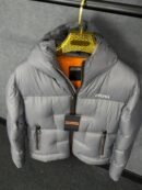 Zegna Ermenegildo Cirruslite Down Hooded Jacket Grey High Quality