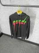 Gucci Black Red Green Logo Hoody