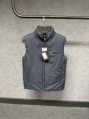 Prada Black Re-Nylon Sleeveless Puffer Jacket DUBBELZIJDIG