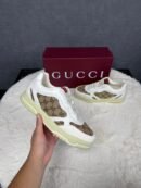 Gucci Sneakers White on White Patroon