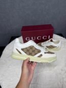 Gucci Sneakers White on White Patroon