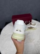 Gucci Sneakers White on White Patroon