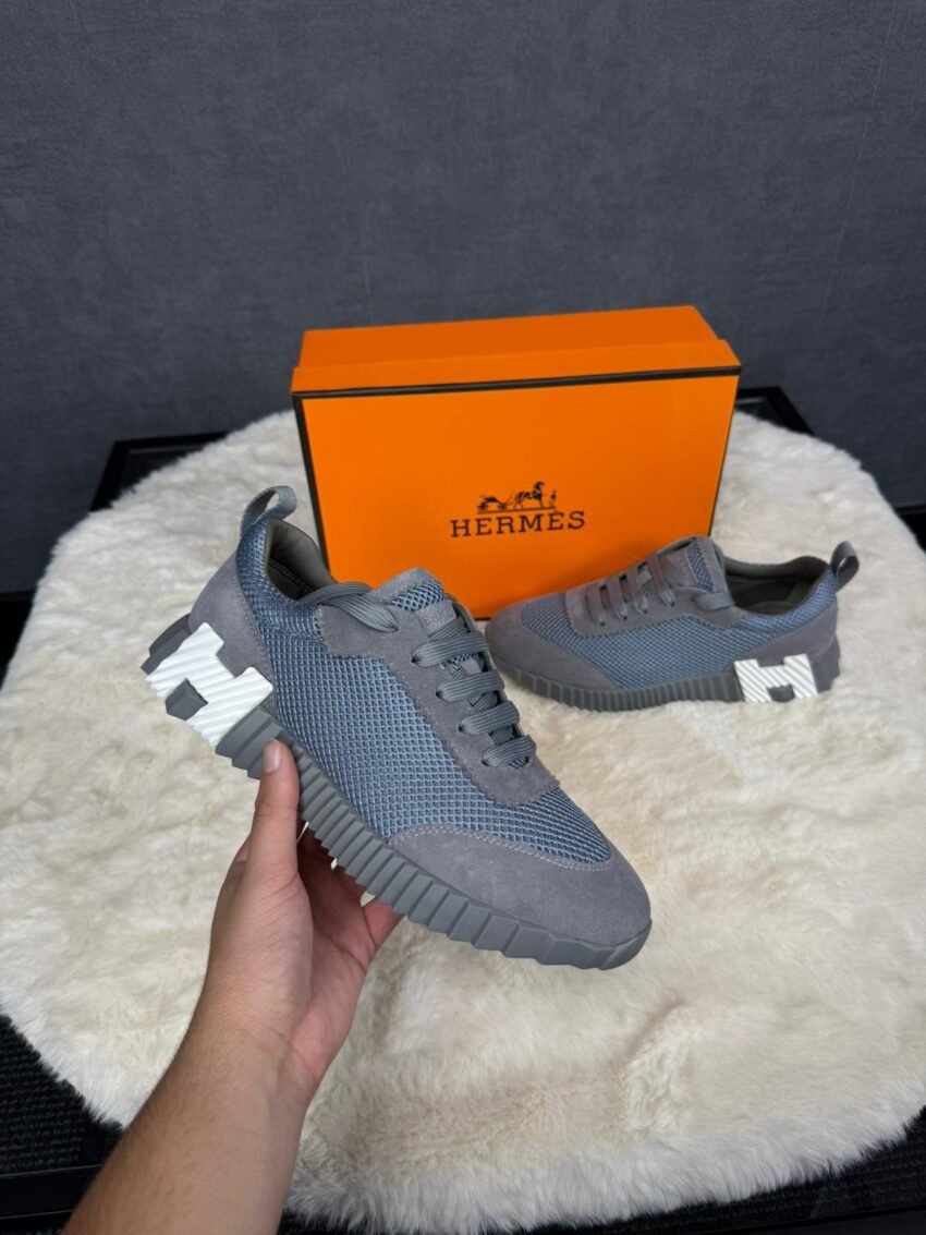 Hermes Bouncing Sneakers Grey