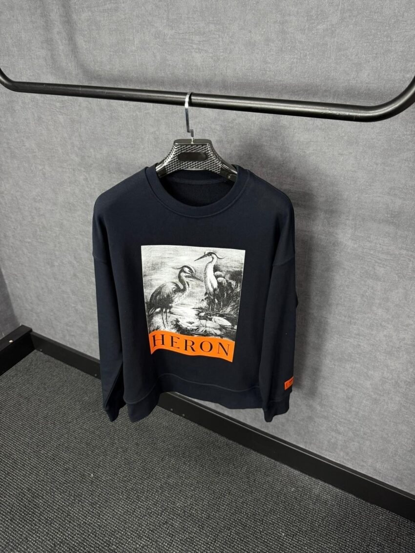 Heron Preston Sweater Navy Blue