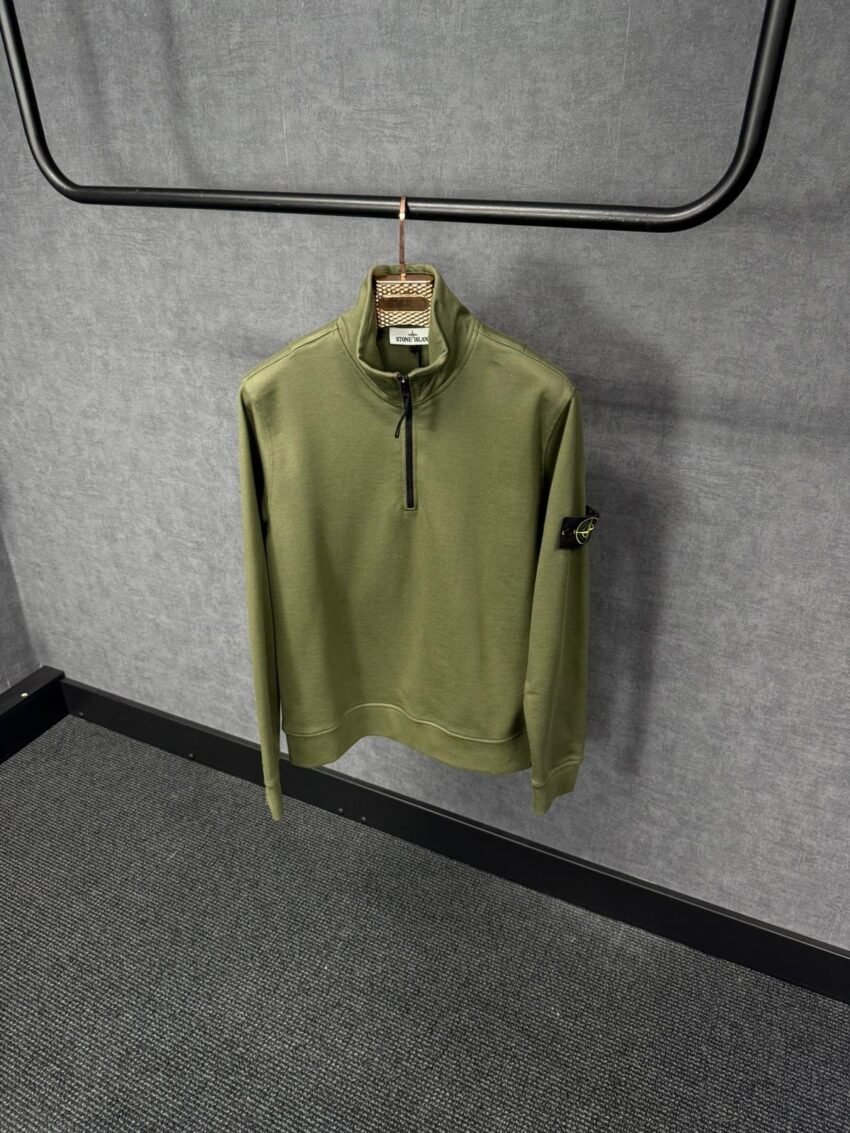 Stone Island Sweater Rits Green