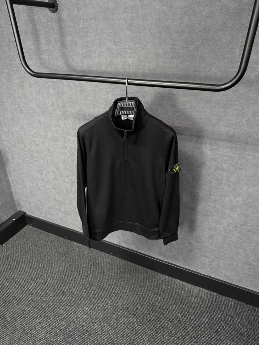 Stone Island Sweater Rits Black